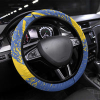 Eswatini Football Steering Wheel Cover Sihlangu Semnikati Blue - Wonder Print Shop
