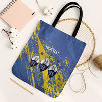 Eswatini Football Custom Tote Bag Sihlangu Semnikati Blue - Wonder Print Shop