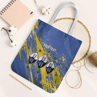 Eswatini Football Custom Tote Bag Sihlangu Semnikati Blue - Wonder Print Shop