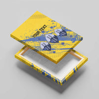 Eswatini Football Custom Canvas Wall Art Sihlangu Semnikati Yellow - Wonder Print Shop