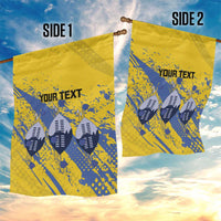 Eswatini Football Custom Garden Flag Sihlangu Semnikati Yellow - Wonder Print Shop