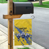 Eswatini Football Custom Garden Flag Sihlangu Semnikati Yellow - Wonder Print Shop