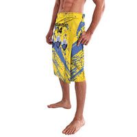 Eswatini Football Custom Lavalava Sihlangu Semnikati Yellow - Wonder Print Shop