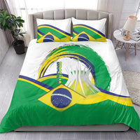 Brasilia Capital Bedding Set Brazil Flag Metropolitan Cathedral - Wonder Print Shop
