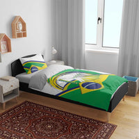 Brasilia Capital Bedding Set Brazil Flag Metropolitan Cathedral - Wonder Print Shop