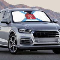 Rio de Janeiro Brazil Auto Sun Shade Flag Style - Wonder Print Shop