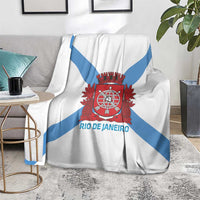 Rio de Janeiro Brazil Blanket Flag Style - Wonder Print Shop