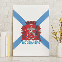 Rio de Janeiro Brazil Canvas Wall Art Flag Style - Wonder Print Shop
