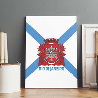 Rio de Janeiro Brazil Canvas Wall Art Flag Style - Wonder Print Shop