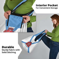 Rio de Janeiro Brazil Grocery Bag Flag Style - Wonder Print Shop