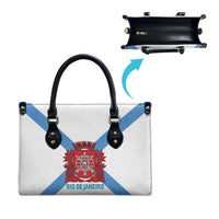 Rio de Janeiro Brazil Leather Bag Flag Style - Wonder Print Shop