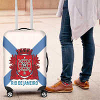 Rio de Janeiro Brazil Luggage Cover Flag Style - Wonder Print Shop