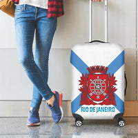 Rio de Janeiro Brazil Luggage Cover Flag Style - Wonder Print Shop