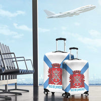 Rio de Janeiro Brazil Luggage Cover Flag Style - Wonder Print Shop