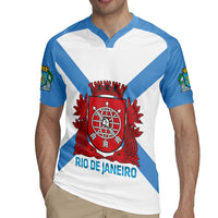 Rio de Janeiro Brazil Rugby Jersey Flag Style - Wonder Print Shop