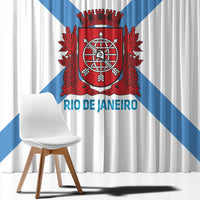 Rio de Janeiro Brazil Window Curtain Flag Style - Wonder Print Shop