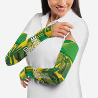 Rio de Janeiro Brazil Arm Sleeves Christ the Redeemer Mix Sugarloaf Mountain - Wonder Print Shop