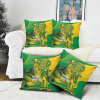 Rio de Janeiro Brazil Pillow Cover Christ the Redeemer Mix Sugarloaf Mountain - Wonder Print Shop