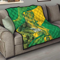 Rio de Janeiro Brazil Quilt Christ the Redeemer Mix Sugarloaf Mountain - Wonder Print Shop