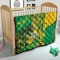 Rio de Janeiro Brazil Quilt Christ the Redeemer Mix Sugarloaf Mountain - Wonder Print Shop