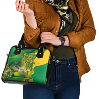 Rio de Janeiro Brazil Shoulder Handbag Christ the Redeemer Mix Sugarloaf Mountain - Wonder Print Shop