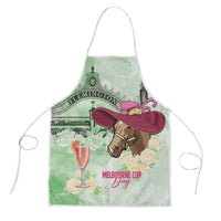 Australia Cup Melbourne Horse Racing Apron Hats Heels & Horseshoes Yellow Roses - Wonder Print Shop