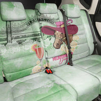 Australia Cup Melbourne Horse Racing Back Car Seat Cover Hats Heels & Horseshoes Yellow Roses - Wonder Print Shop