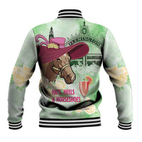 Australia Cup Melbourne Horse Racing Baseball Jacket Hats Heels & Horseshoes Yellow Roses - Wonder Print Shop