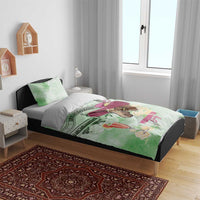 Australia Cup Melbourne Horse Racing Bedding Set Hats Heels & Horseshoes Yellow Roses - Wonder Print Shop