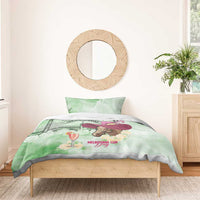 Australia Cup Melbourne Horse Racing Bedding Set Hats Heels & Horseshoes Yellow Roses - Wonder Print Shop