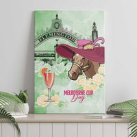 Australia Cup Melbourne Horse Racing Canvas Wall Art Hats Heels & Horseshoes Yellow Roses - Wonder Print Shop