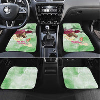 Australia Cup Melbourne Horse Racing Car Mats Hats Heels & Horseshoes Yellow Roses - Wonder Print Shop