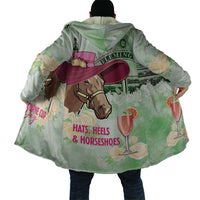 Australia Cup Melbourne Horse Racing Cloak Hats Heels & Horseshoes Yellow Roses - Wonder Print Shop