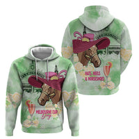Australia Cup Melbourne Horse Racing Hoodie Hats Heels & Horseshoes Yellow Roses - Wonder Print Shop