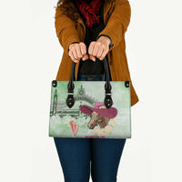 Australia Cup Melbourne Horse Racing Leather Bag Hats Heels & Horseshoes Yellow Roses - Wonder Print Shop