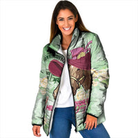 Australia Cup Melbourne Horse Racing Padded Jacket Hats Heels & Horseshoes Yellow Roses - Wonder Print Shop