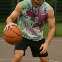 Australia Cup Melbourne Horse Racing Sleeveless Hoodie Hats Heels & Horseshoes Yellow Roses - Wonder Print Shop