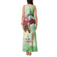 Australia Cup Melbourne Horse Racing Tank Maxi Dress Hats Heels & Horseshoes Yellow Roses - Wonder Print Shop