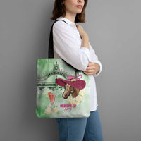 Australia Cup Melbourne Horse Racing Tote Bag Hats Heels & Horseshoes Yellow Roses - Wonder Print Shop