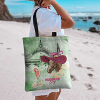Australia Cup Melbourne Horse Racing Tote Bag Hats Heels & Horseshoes Yellow Roses - Wonder Print Shop