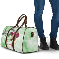 Australia Cup Melbourne Horse Racing Travel Bag Hats Heels & Horseshoes Yellow Roses - Wonder Print Shop