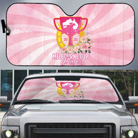 Australia Cup Melbourne Horse Racing Auto Sun Shade 2025 Champion Trophy With Horseshoe - Wonder Print Shop