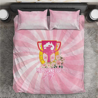 Australia Cup Melbourne Horse Racing Bedding Set 2025 Champion Trophy With Horseshoe - Wonder Print Shop