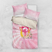 Australia Cup Melbourne Horse Racing Bedding Set 2025 Champion Trophy With Horseshoe - Wonder Print Shop