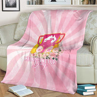 Australia Cup Melbourne Horse Racing Blanket 2025 Champion Trophy With Horseshoe - Wonder Print Shop