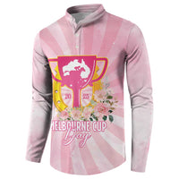 Australia Cup Melbourne Horse Racing Button Sweatshirt 2025 Champion Trophy With Horseshoe - Wonder Print Shop