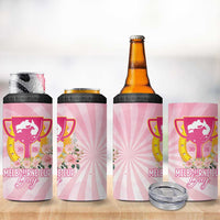 Australia Cup Melbourne Horse Racing 4 in 1 Can Cooler Tumbler 2025 Champion Trophy With Horseshoe - Wonder Print Shop