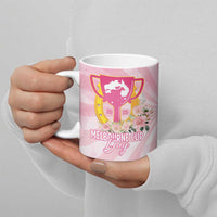 Australia Cup Melbourne Horse Racing Ceramic Mug 2025 Champion Trophy With Horseshoe - Wonder Print Shop