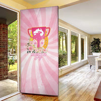 Australia Cup Melbourne Horse Racing Door Cover 2025 Champion Trophy With Horseshoe - Wonder Print Shop