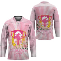 Australia Cup Melbourne Horse Racing Hockey Jersey 2025 Champion Trophy With Horseshoe - Wonder Print Shop